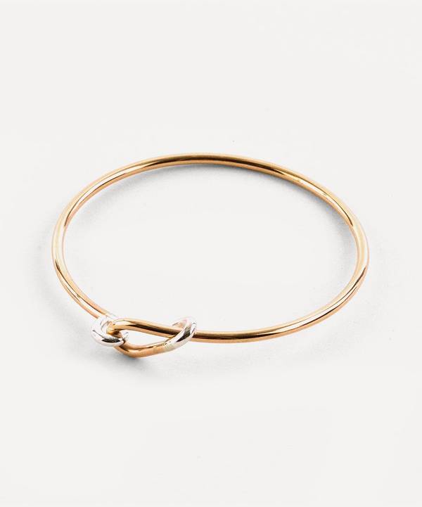 Annika Inez - 14ct Gold-Filled Latch Bracelet image number 0