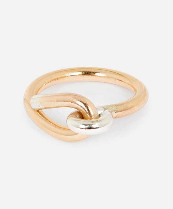 Annika Inez - 14ct Gold-Filled Latch Ring image number null