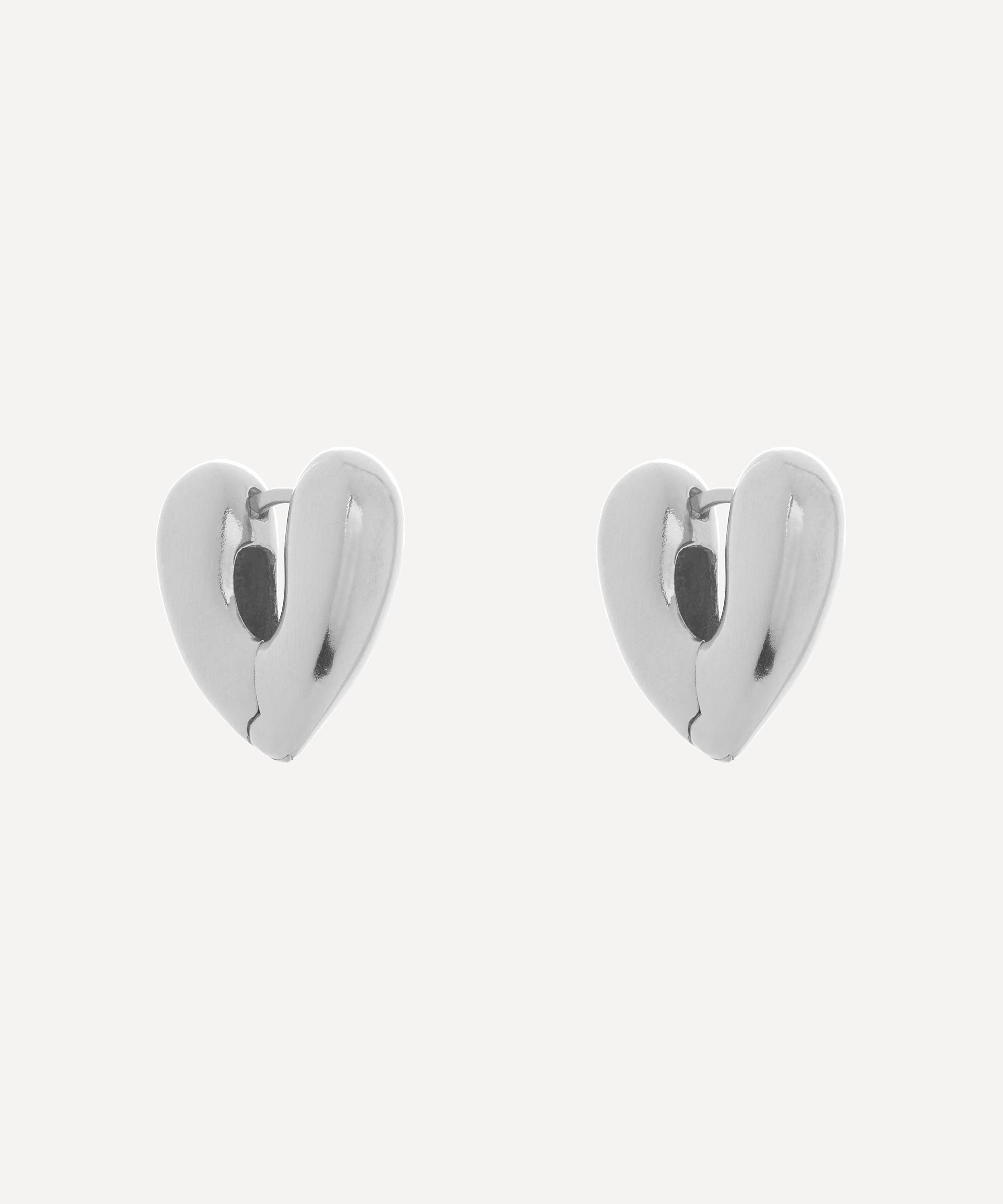 EENK Petit Logo Earrings - Silver