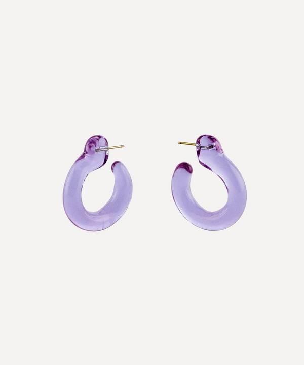 Annika Inez - Glassy Hoop Earrings
