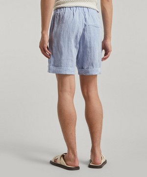 Marané - Elasticated Linen Shorts image number 3