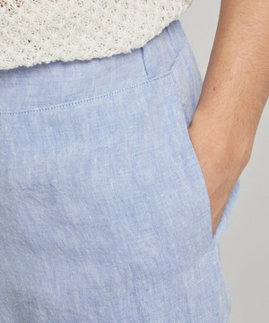 Marané - Elasticated Linen Shorts image number 4