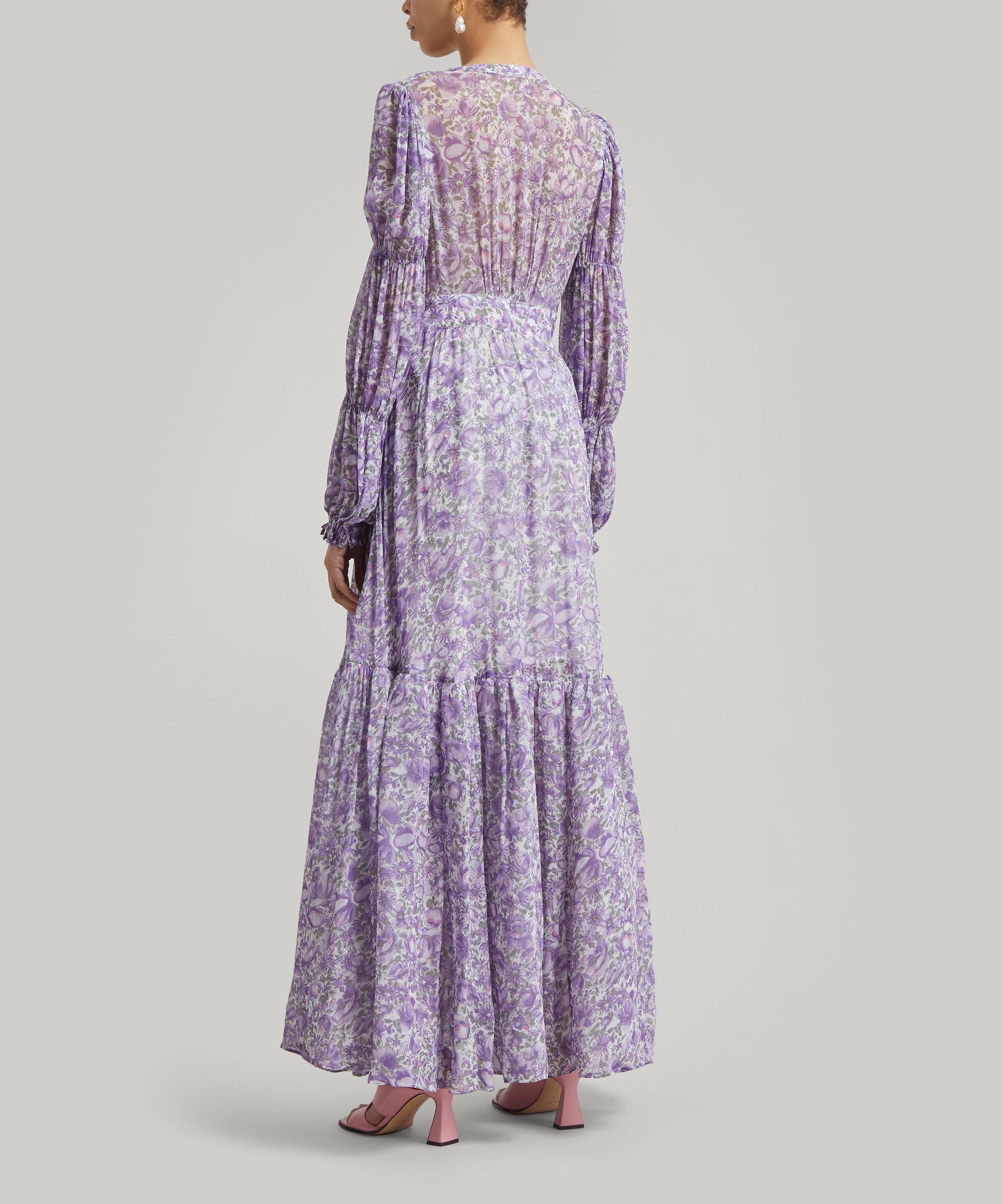 byTiMo - Georgette V-Neck Dress image number 3