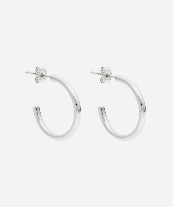 Studio Adorn - Sterling Silver Minimal Small Hoop Earrings image number 0