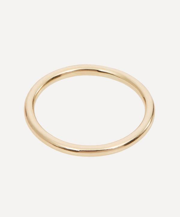Studio Adorn - 9ct Gold Minimal Stacking Band Ring image number 0