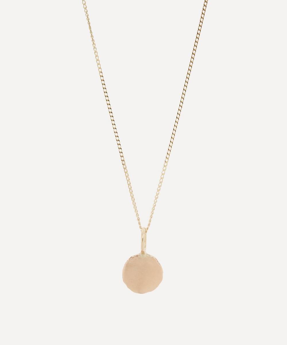 Studio Adorn - 9ct Gold Zero Waste Pebble Pendant Necklace