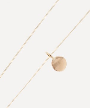 Studio Adorn - 9ct Gold Zero Waste Pebble Pendant Necklace image number 3