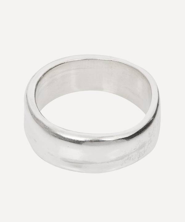 Studio Adorn - Sterling Silver Chunky Band Melt Ring