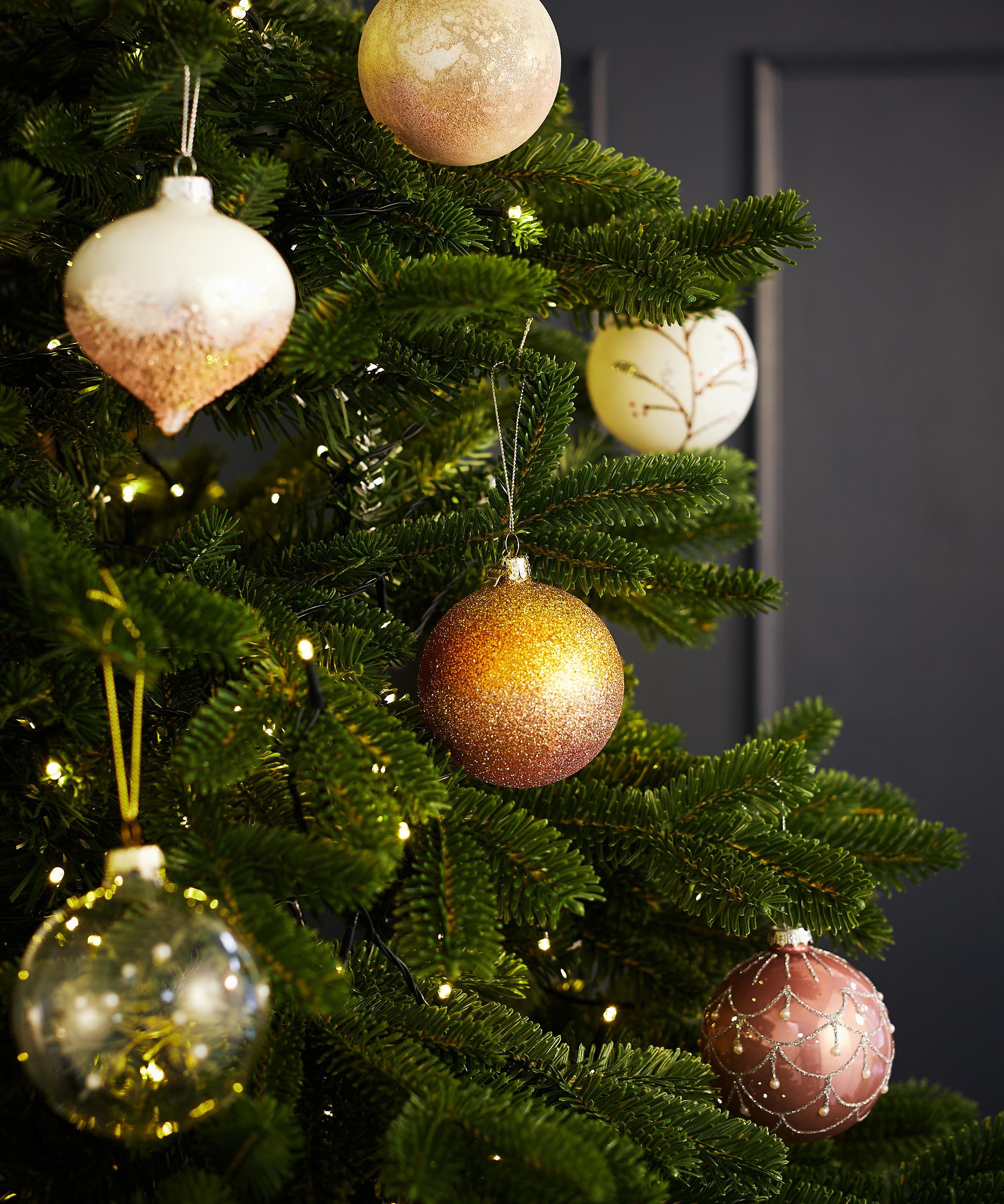 Christmas - Glass Terra Rainbow Bauble image number 1