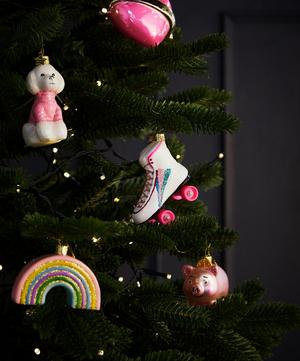 Christmas - Glass Rollerskate Ornament image number 1