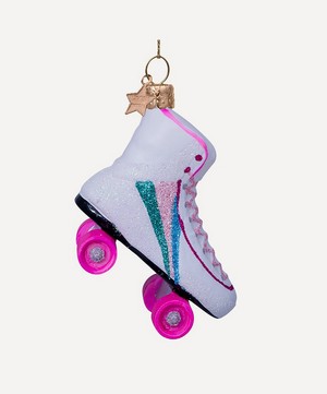 Christmas - Glass Rollerskate Ornament image number 2