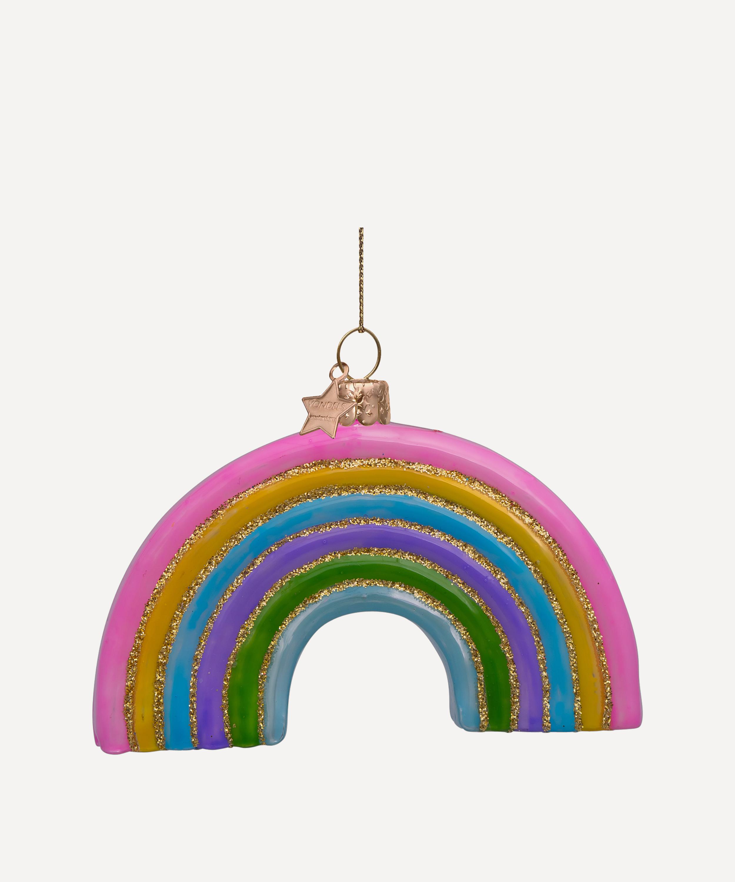 Christmas - Glass Rainbow Ornament image number 0