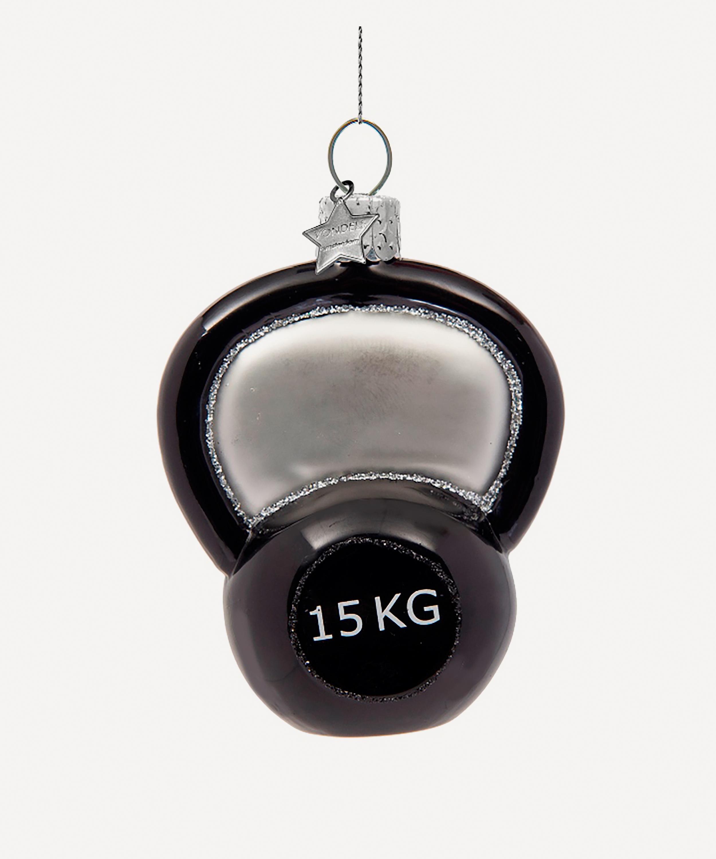 Christmas - Glass Kettlebell Ornament image number 0