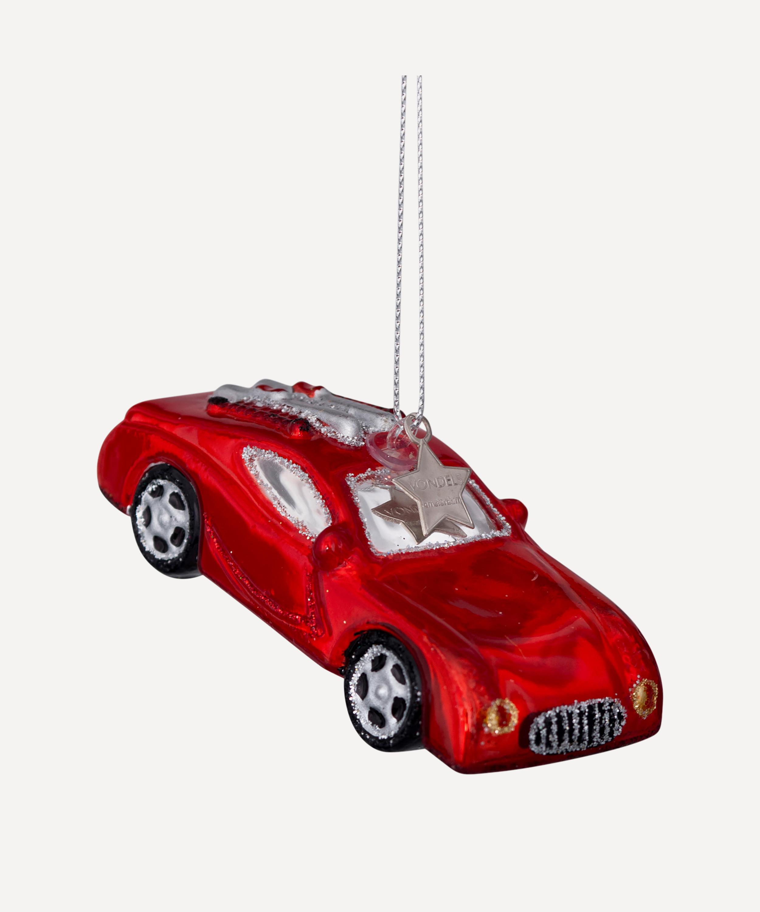 Christmas - Glass Car Ornament image number 2