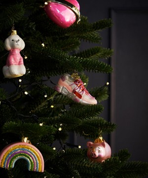 Christmas - Glass Sneaker Ornament image number 1