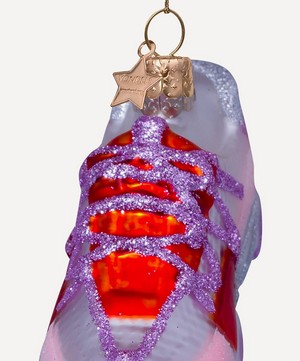 Christmas - Glass Sneaker Ornament image number 2