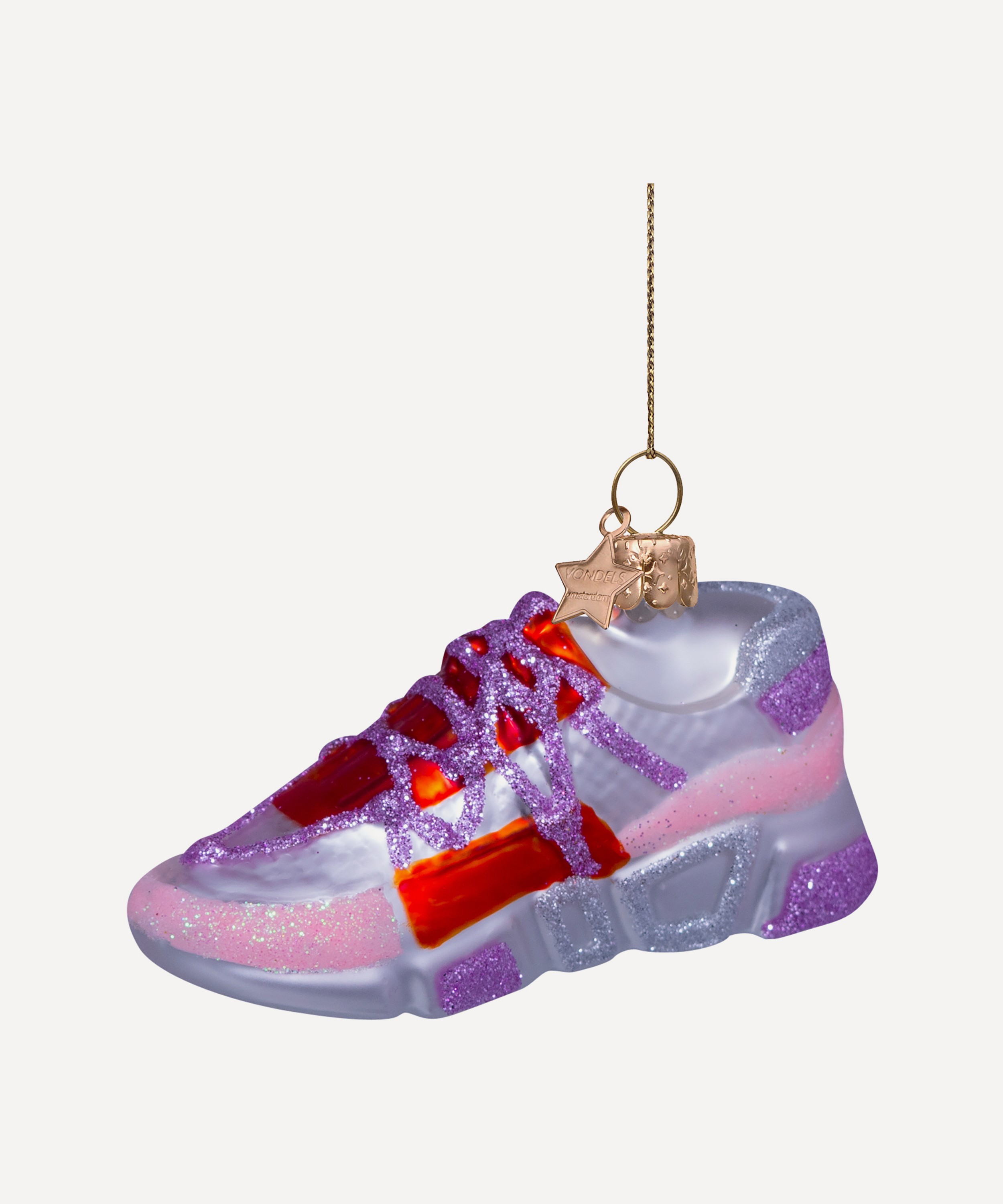 Christmas - Glass Sneaker Ornament image number 3