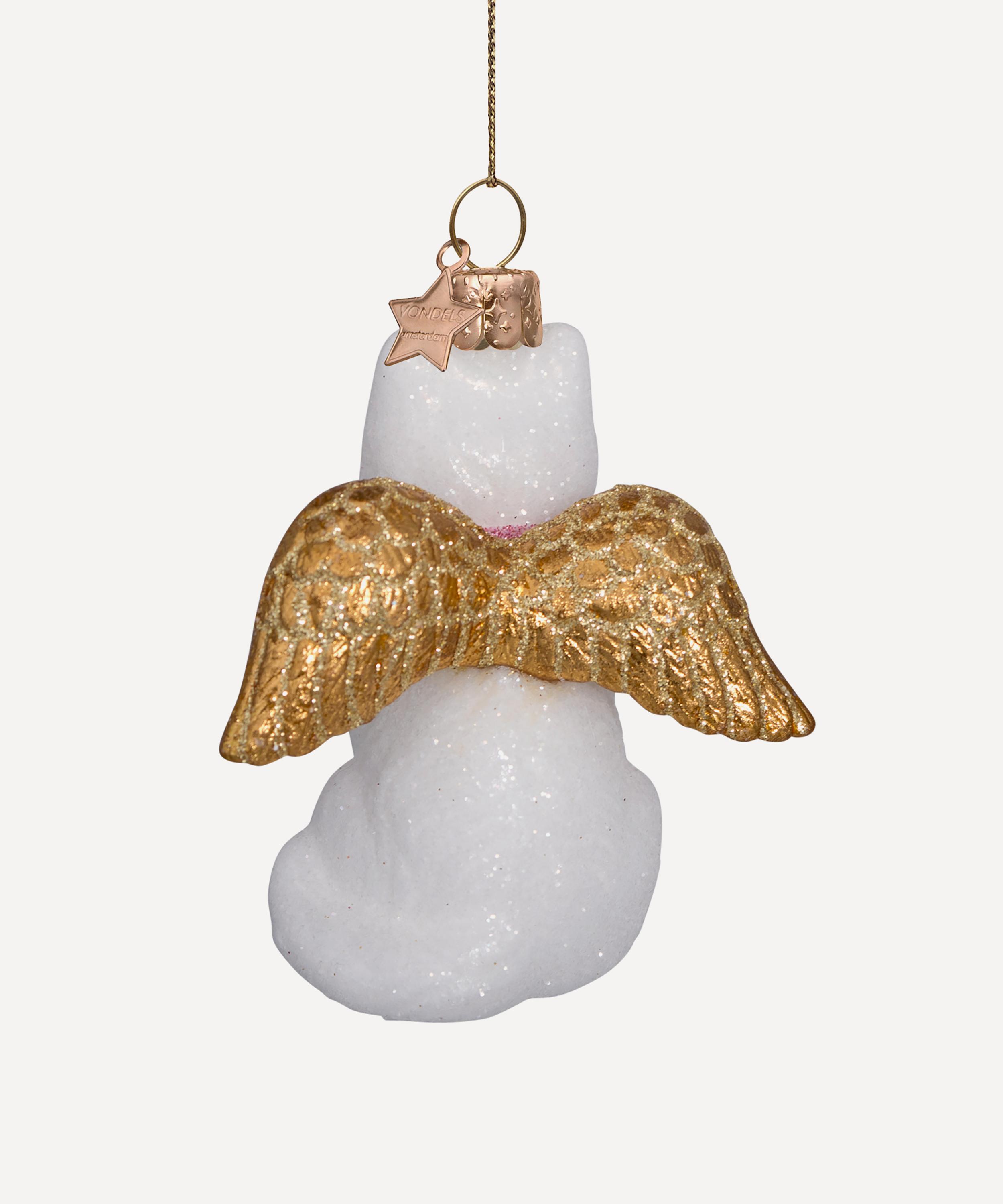 Christmas - Glass Cat with Wings Ornament image number 5
