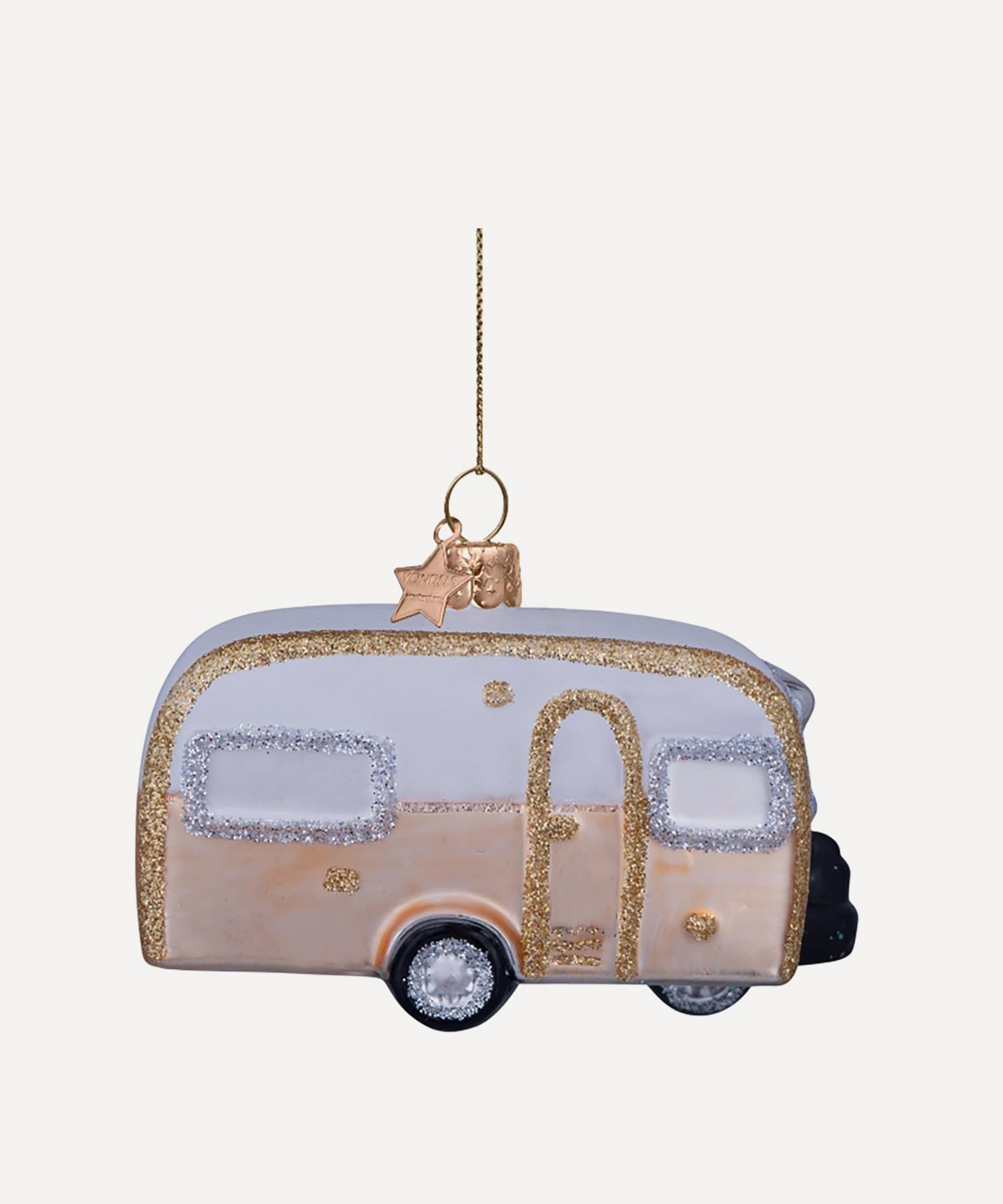 Christmas - Glass Caravan Ornament image number 0