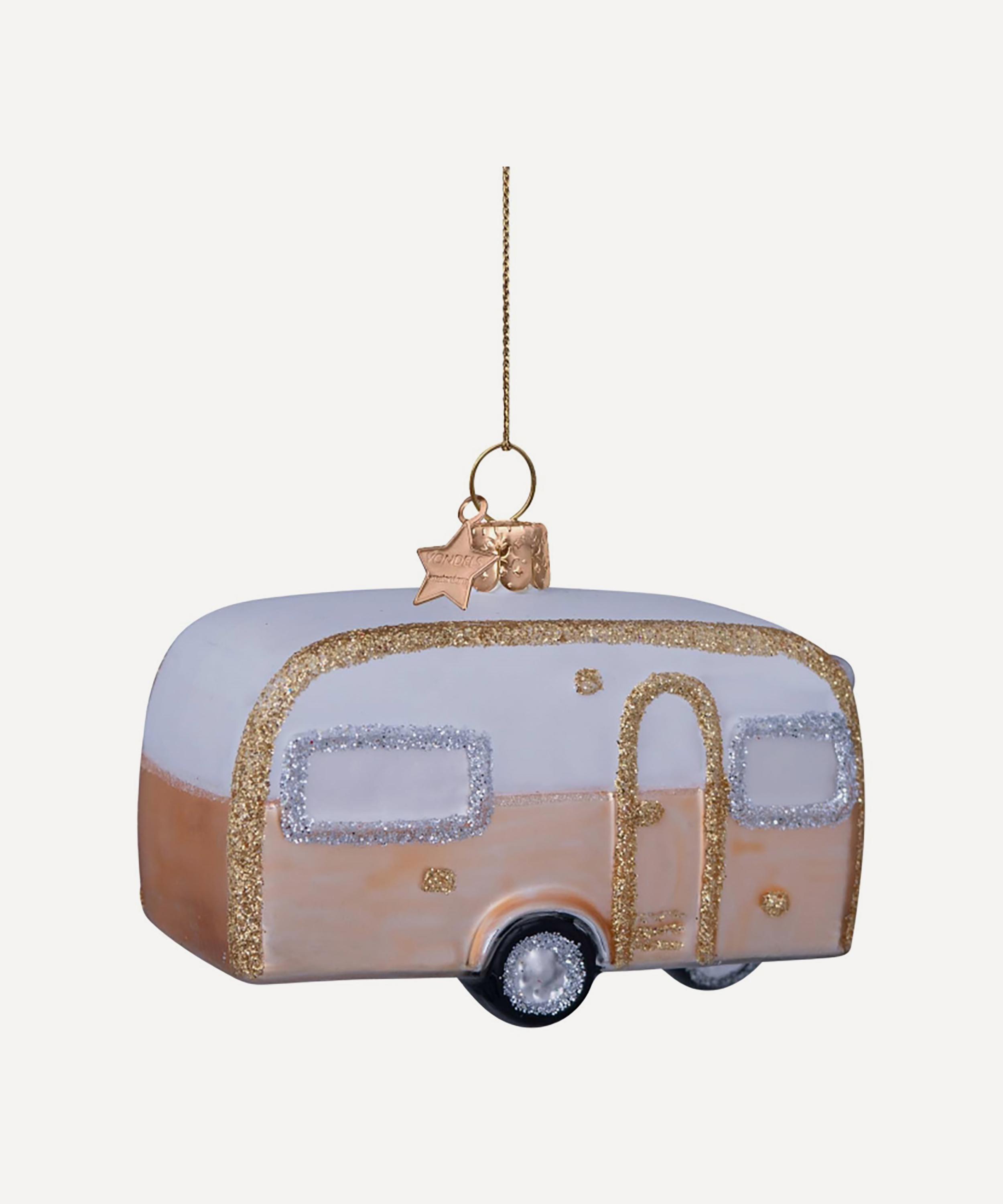 Christmas - Glass Caravan Ornament image number 2