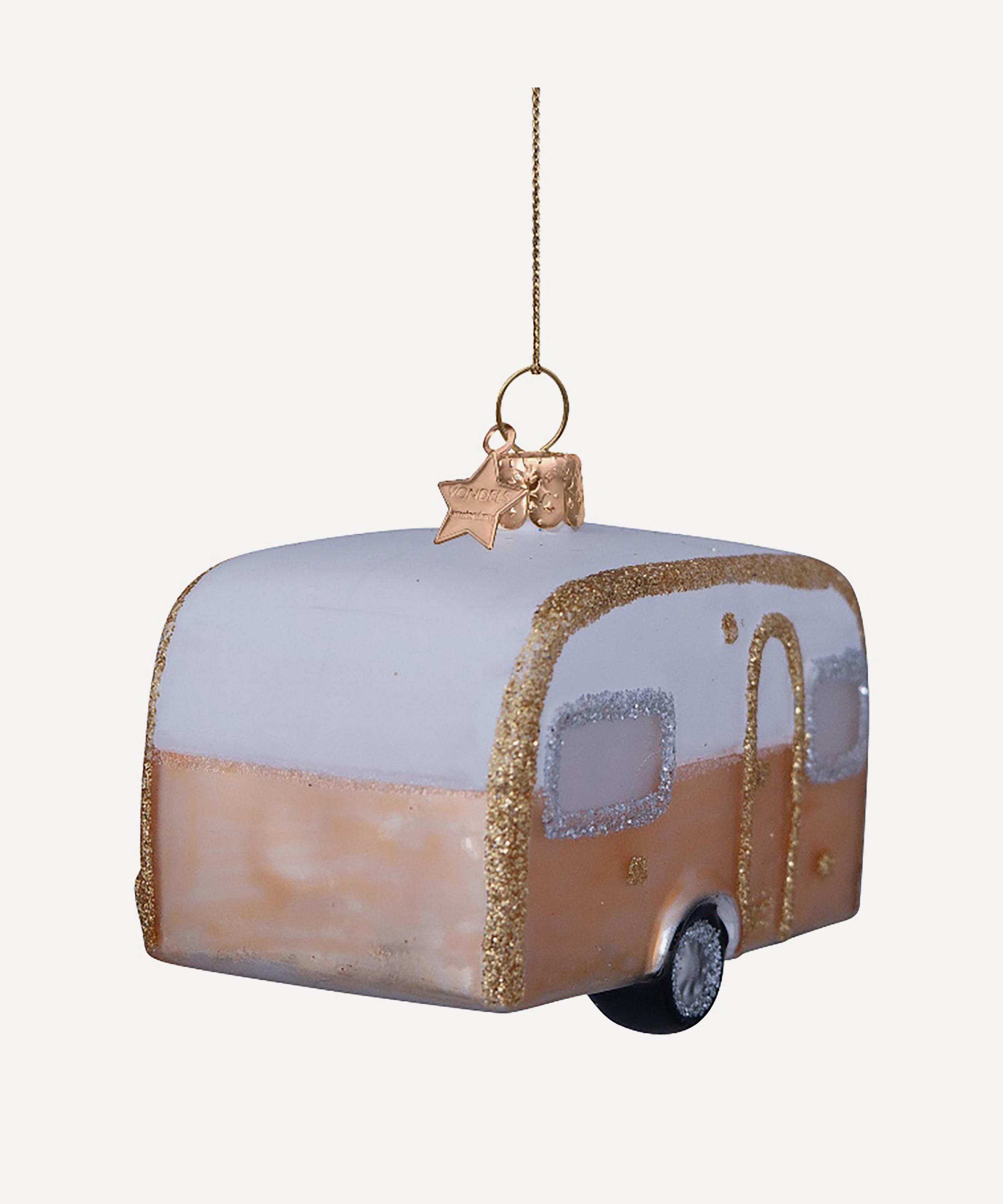 Christmas - Glass Caravan Ornament image number 3