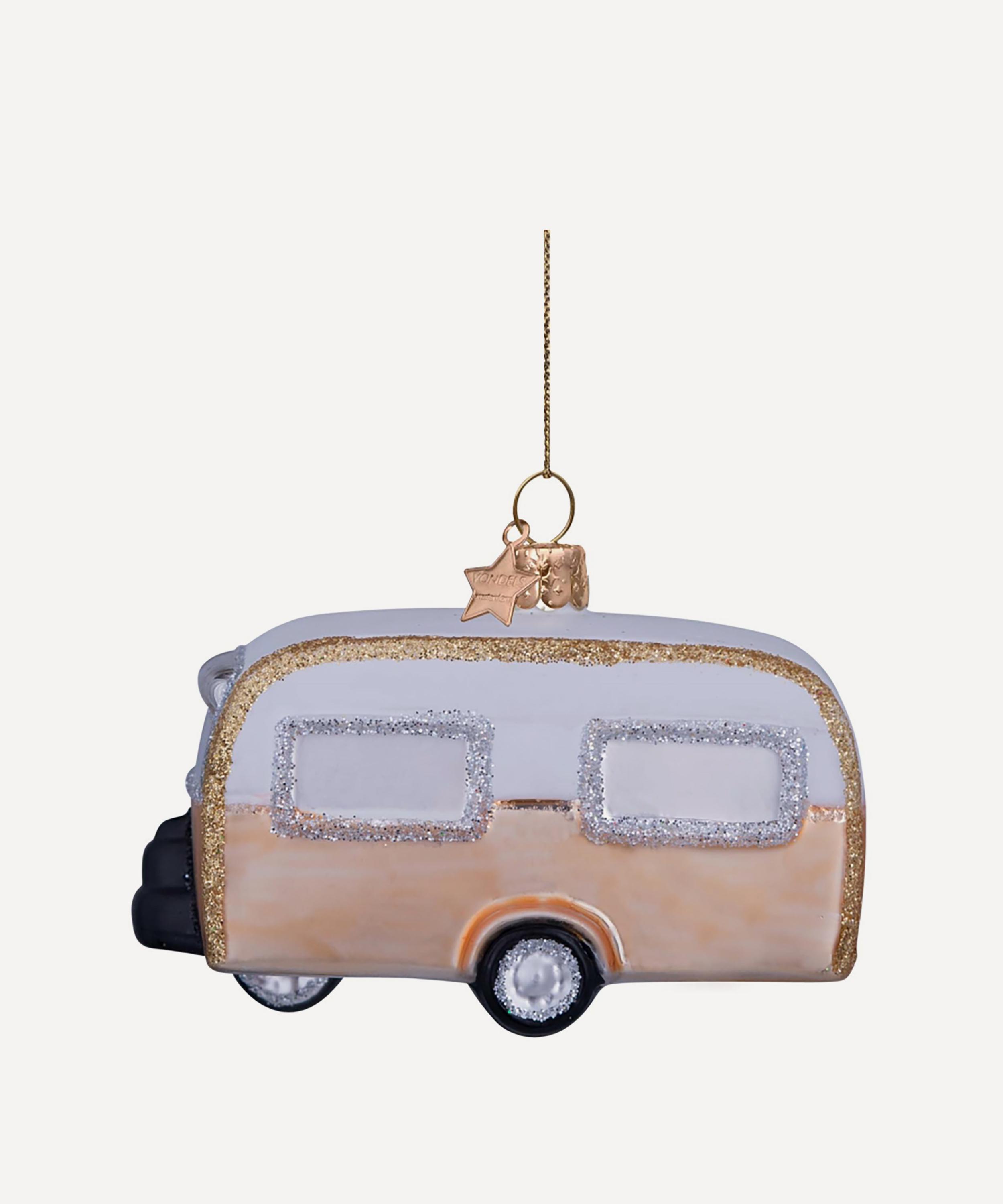 Christmas - Glass Caravan Ornament image number 4