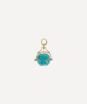 Pascale Monvoisin - 9ct Gold Malo Amulet Turquoise Pendant image number 0