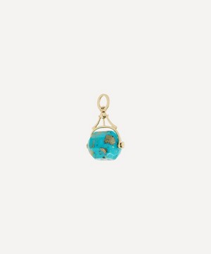 Pascale Monvoisin - 9ct Gold Malo Amulet Turquoise Pendant image number 2