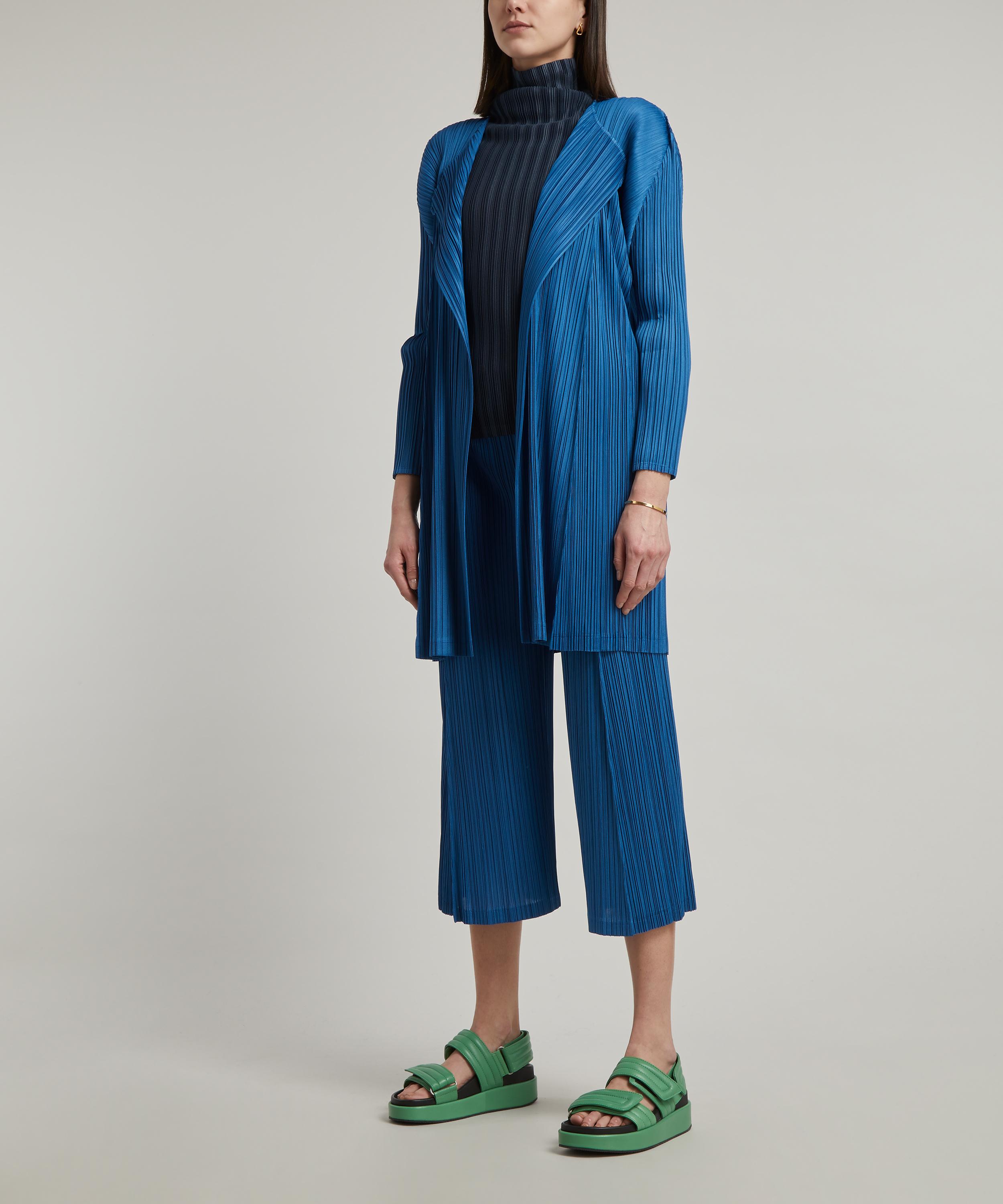 Pleats Please Issey Miyake - Pleated Blow Trousers image number 2