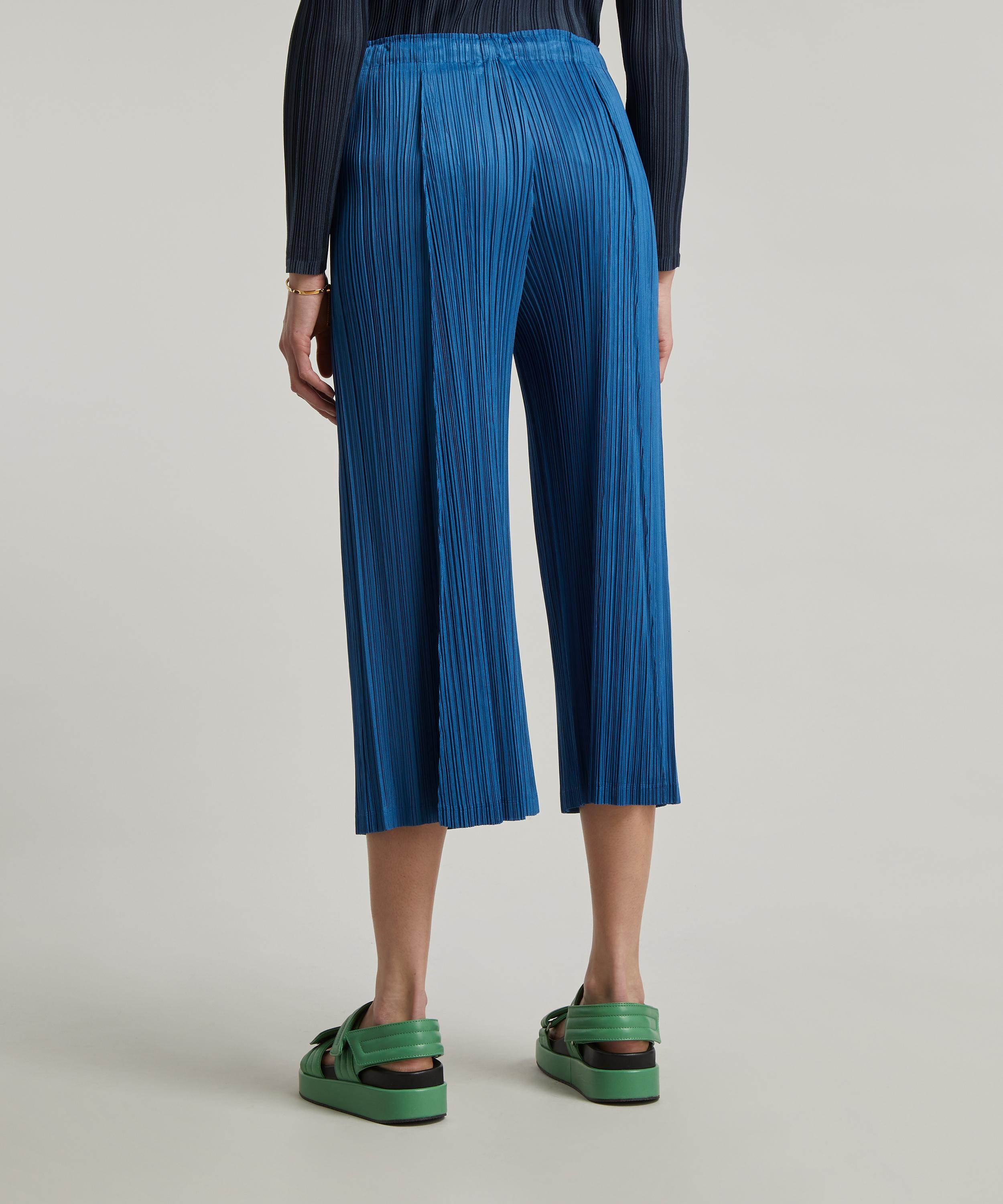 Pleats Please Issey Miyake - Pleated Blow Trousers image number 3
