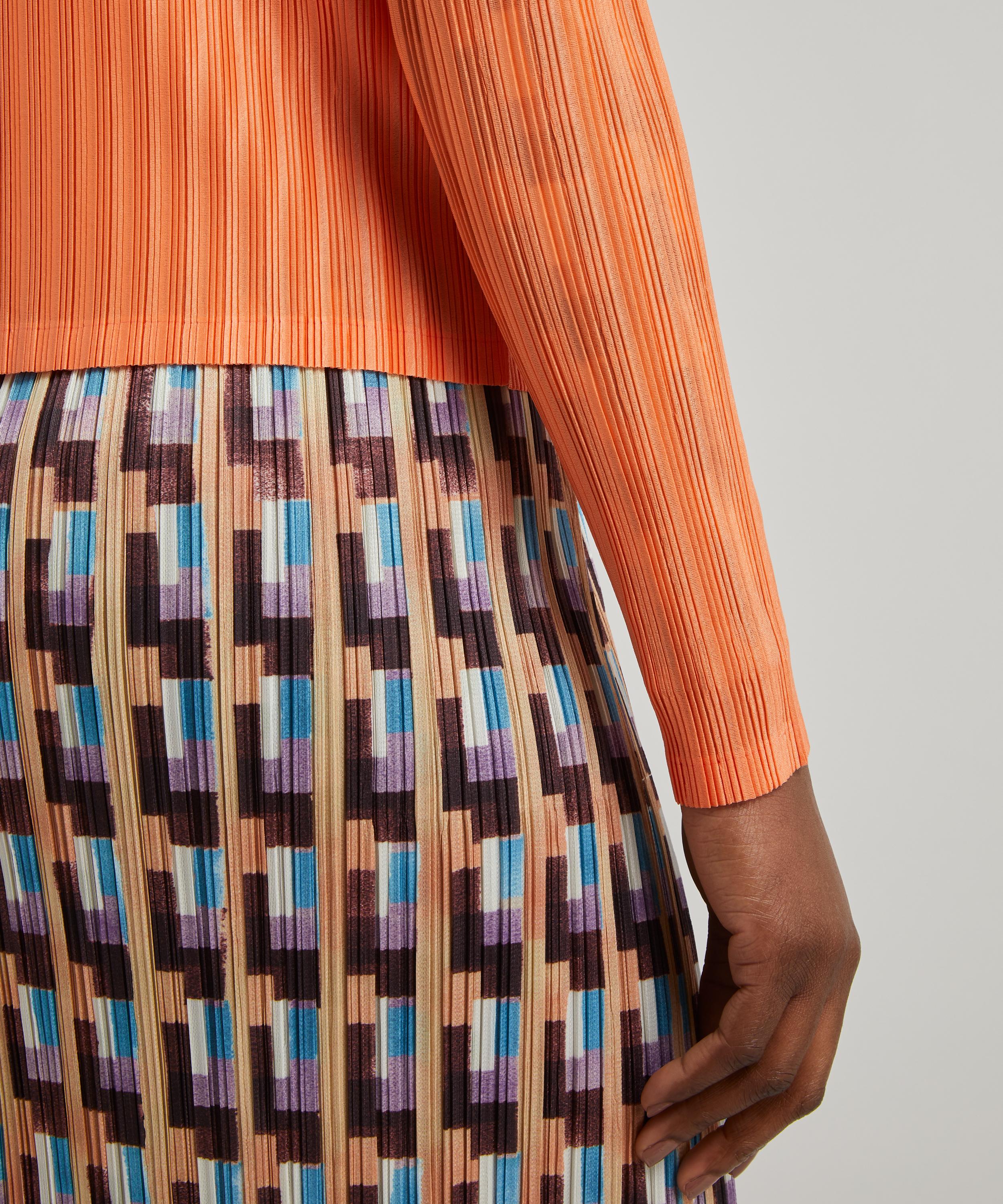 Pleats Please Issey Miyake - Pleated Button-Down Cardigan image number 4