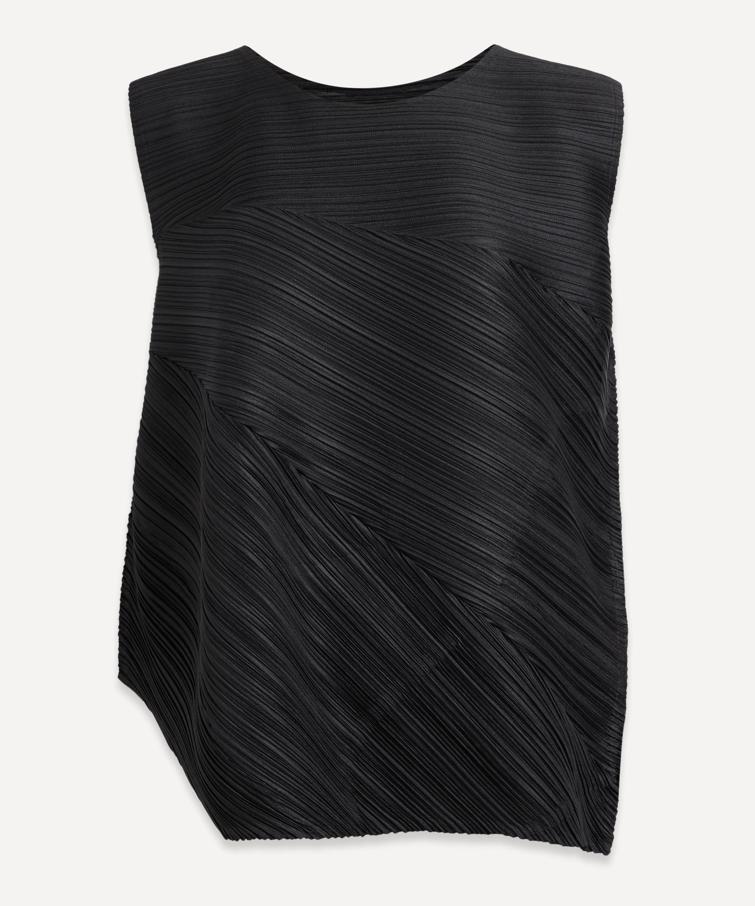Pleats Please Issey Miyake - GLOW Pleated Sleeveless Top image number 0