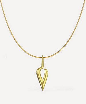 KHIRY - 18ct Gold Plated Vermeil Silver Iklwa Pendant Necklace image number 0