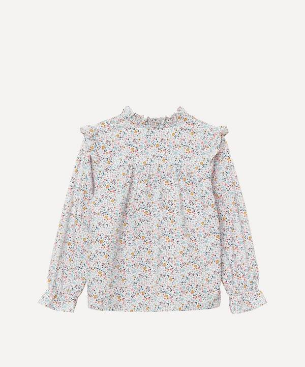 Trotters - Mini Floral Ruffle Blouse 2-5 Years image number 0
