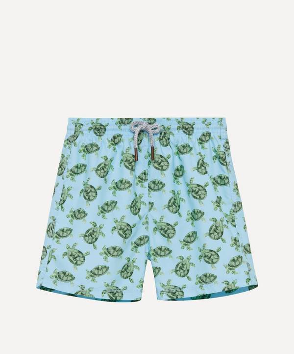 Trotters - Turtle Swim Shorts 6-11 Years image number 0