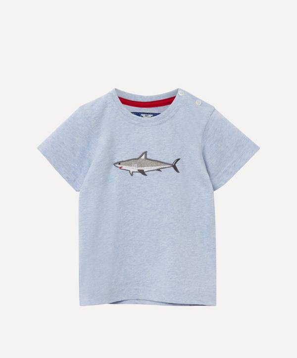 Trotters - Little Shark T-Shirt 3-24 Months