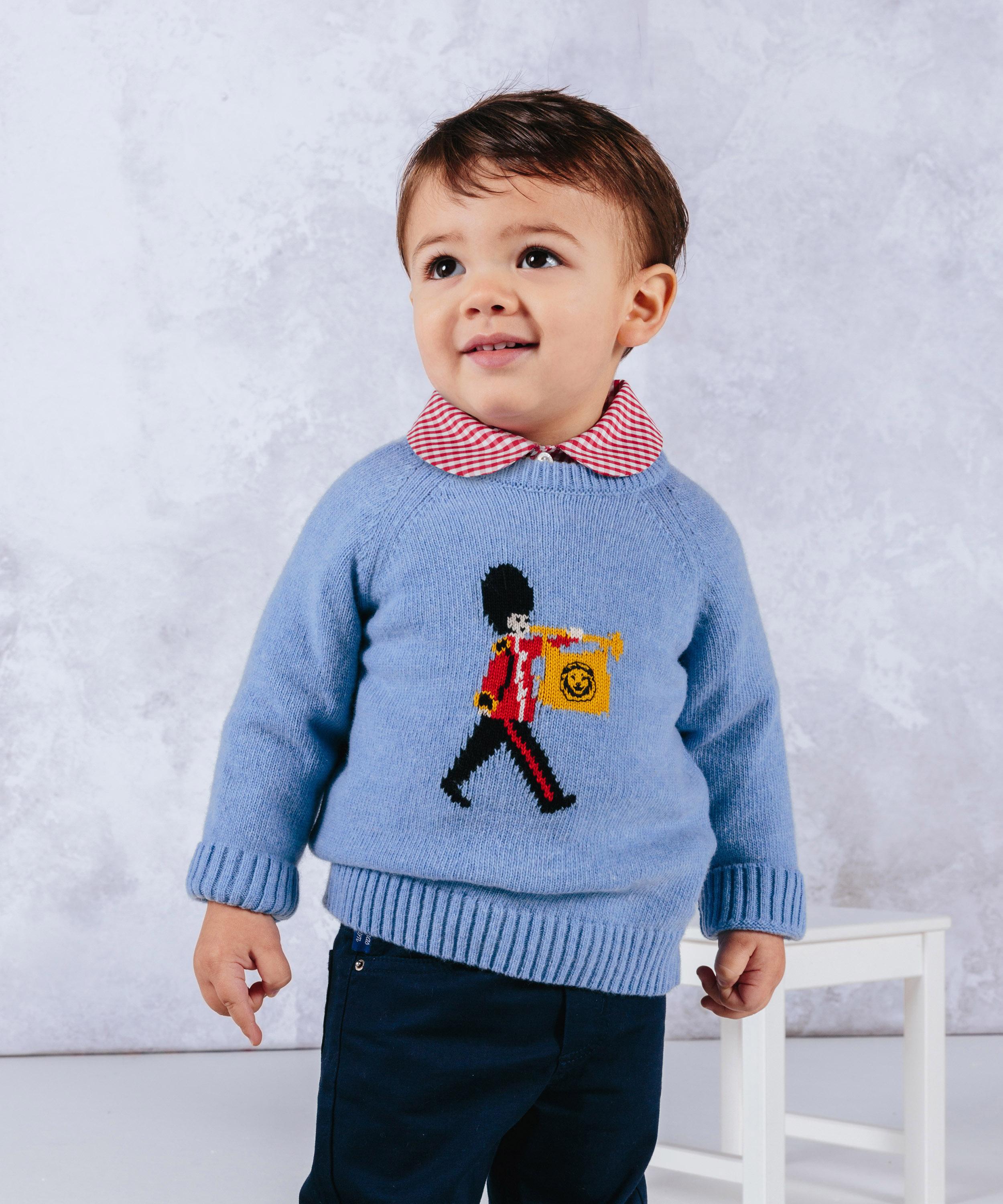 Trotters - Little Guardsman Jumper 3-24 Months image number 1