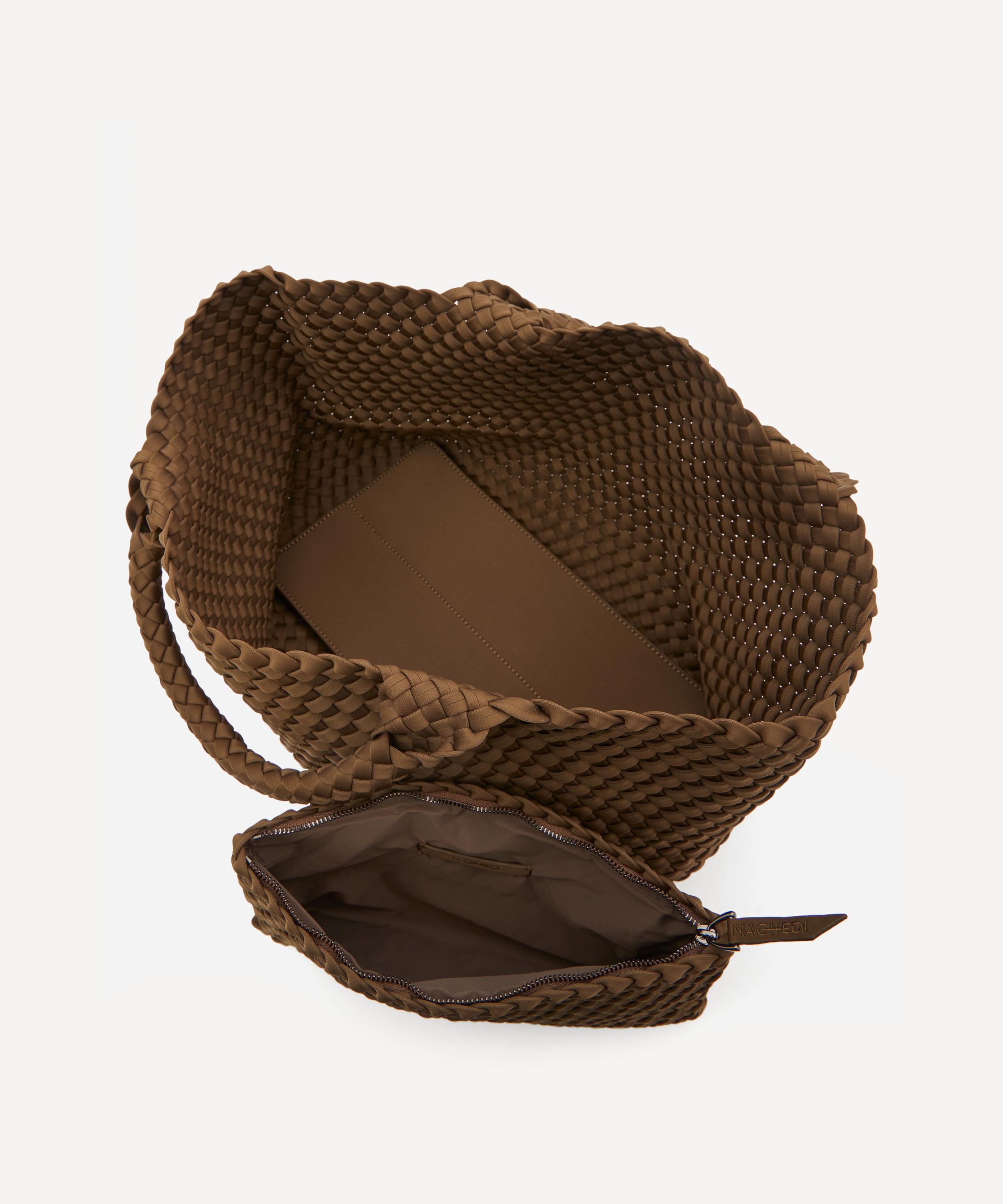 Naghedi - St. Barths Medium Woven Tote Bag image number 4
