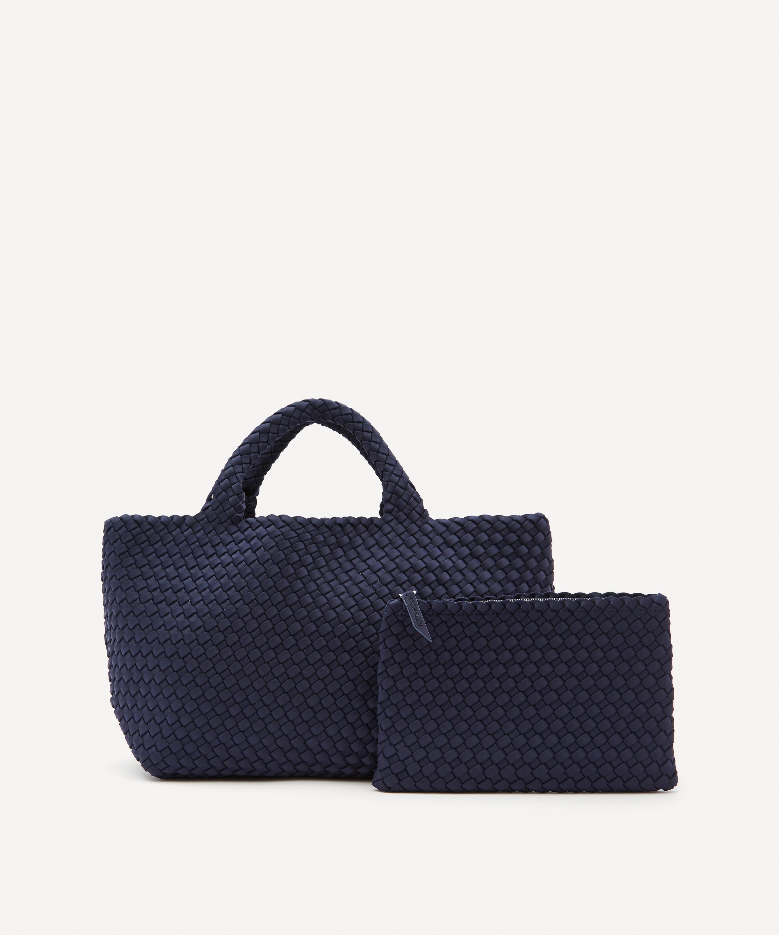 NAGHEDI St. Barths Medium Woven Ombré Tote