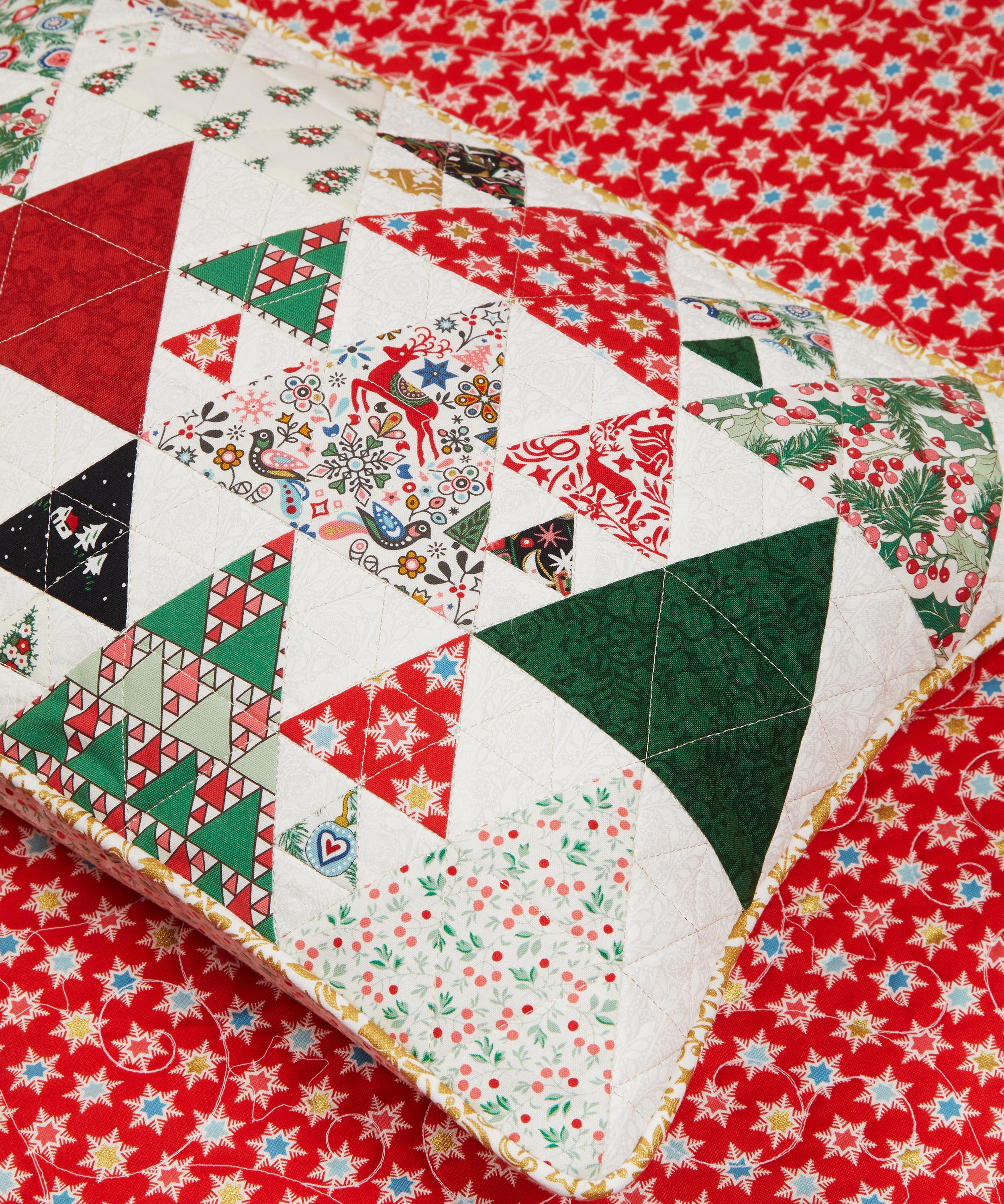 Winter Fraulein quilt in Liberty Cottons - Diary of a Quilter