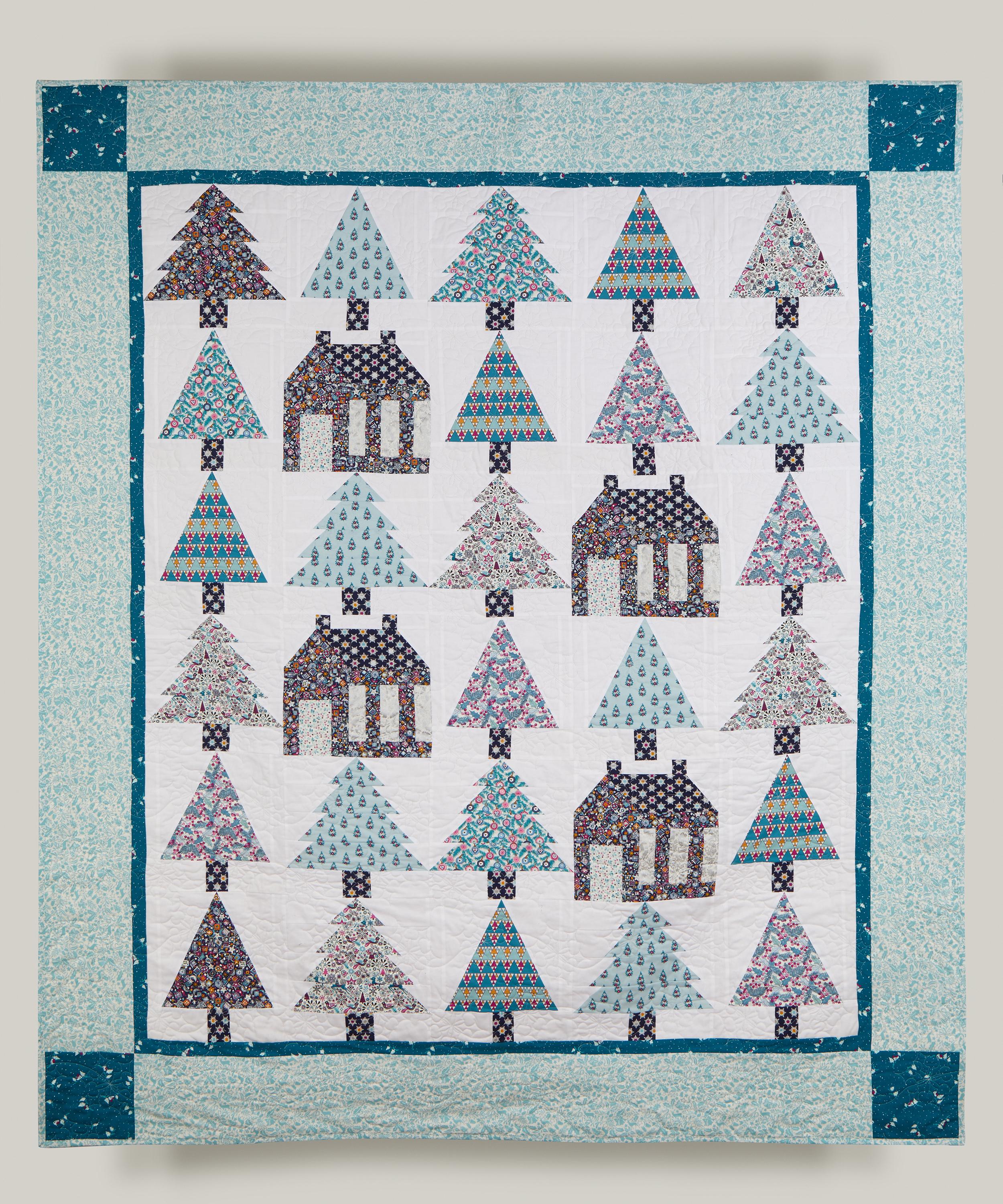 Liberty Fabrics - Festive Baubles Lasenby Quilting Cotton image number 1