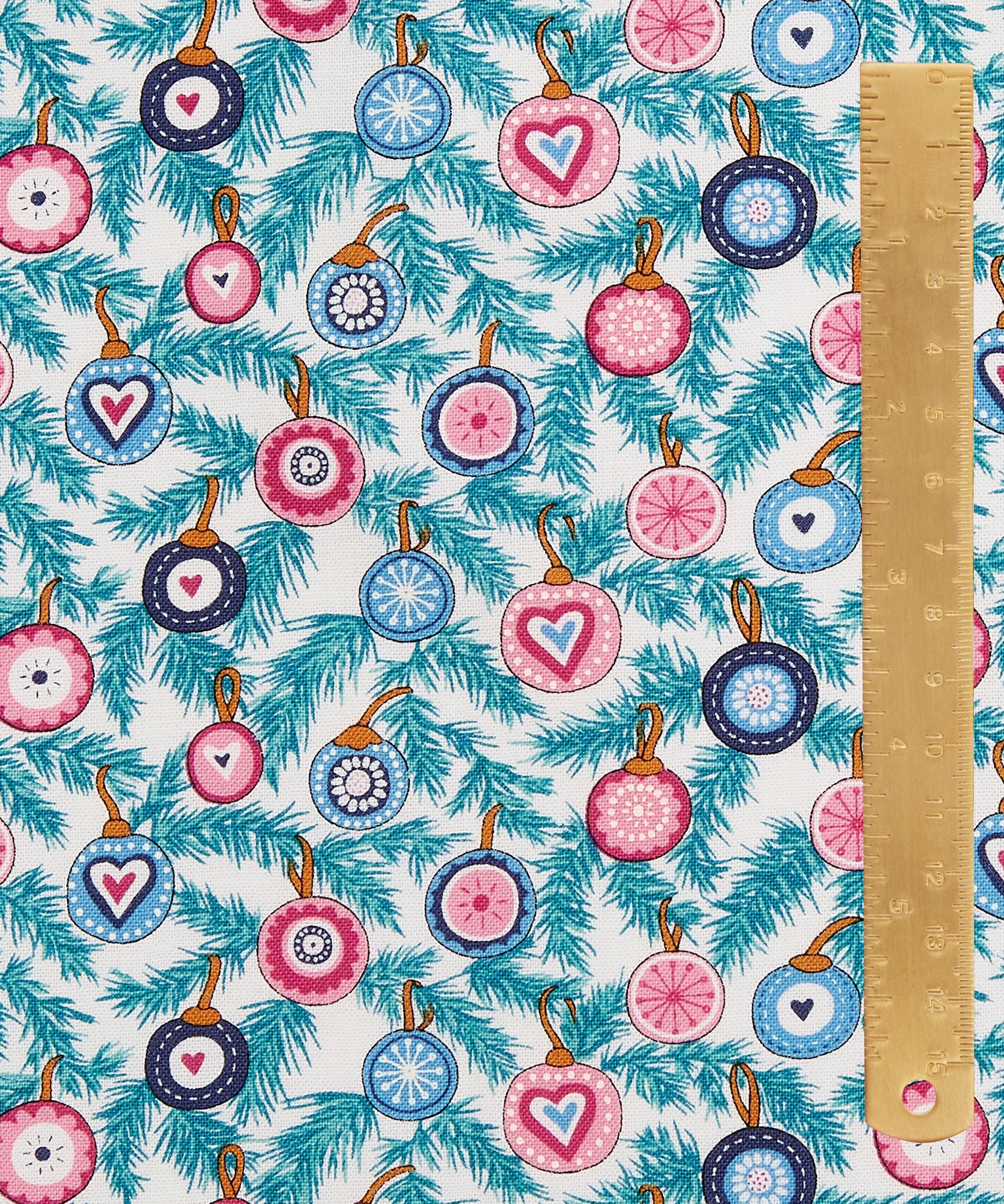 Liberty Fabrics - Festive Baubles Lasenby Quilting Cotton image number 5