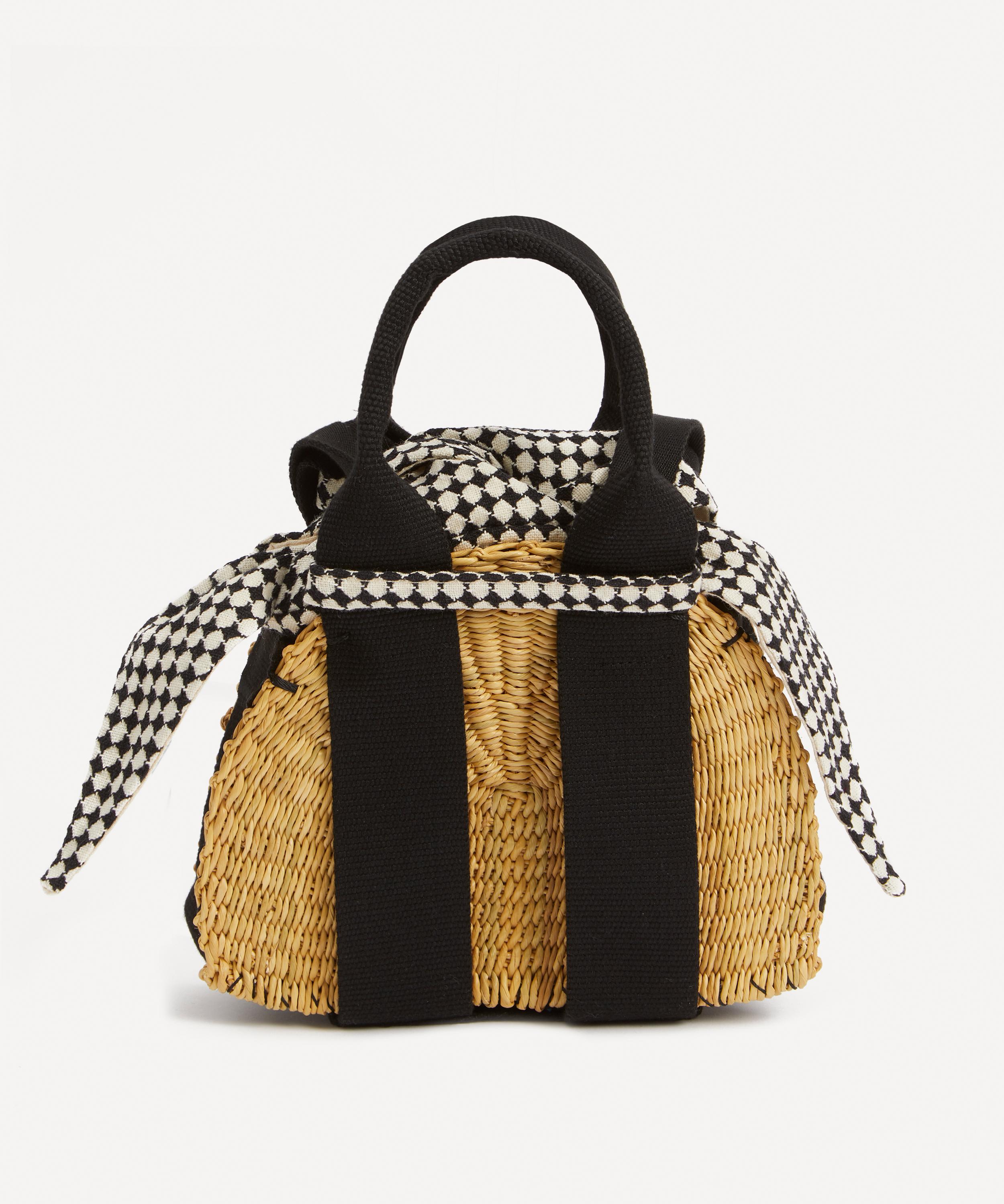 Muuñ - Mini Mana Straw Tote Bag image number 3