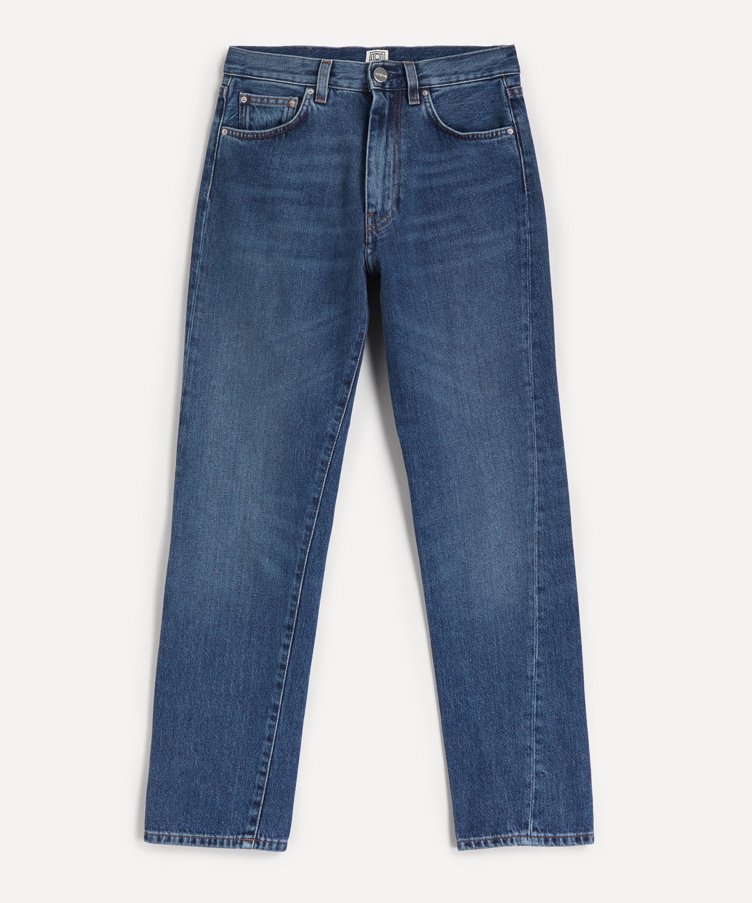 Toteme - Twisted Seam Denim Jeans image number 0