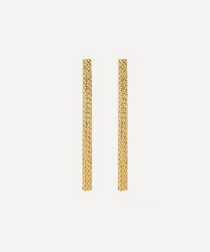 Anissa Kermiche - Gold-Plated Thin Fil d’Or Drop Earrings image number 0