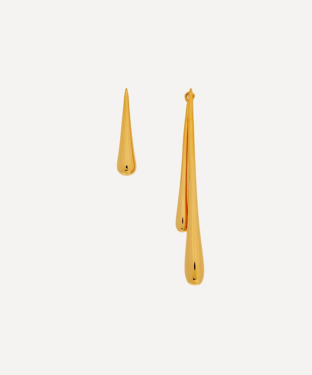 Anissa Kermiche - Gold-Plated Lady Days Drop Earrings