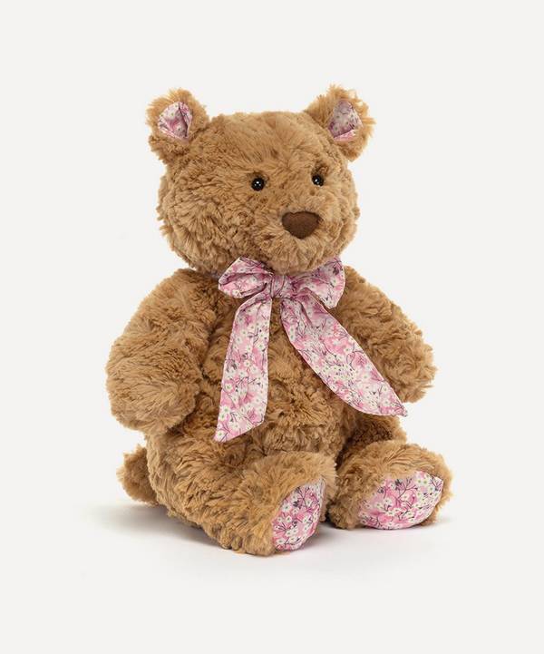 Jellycat - Liberty Mitsi Valeria Pink Bartholomew Bear Medium Soft Toy