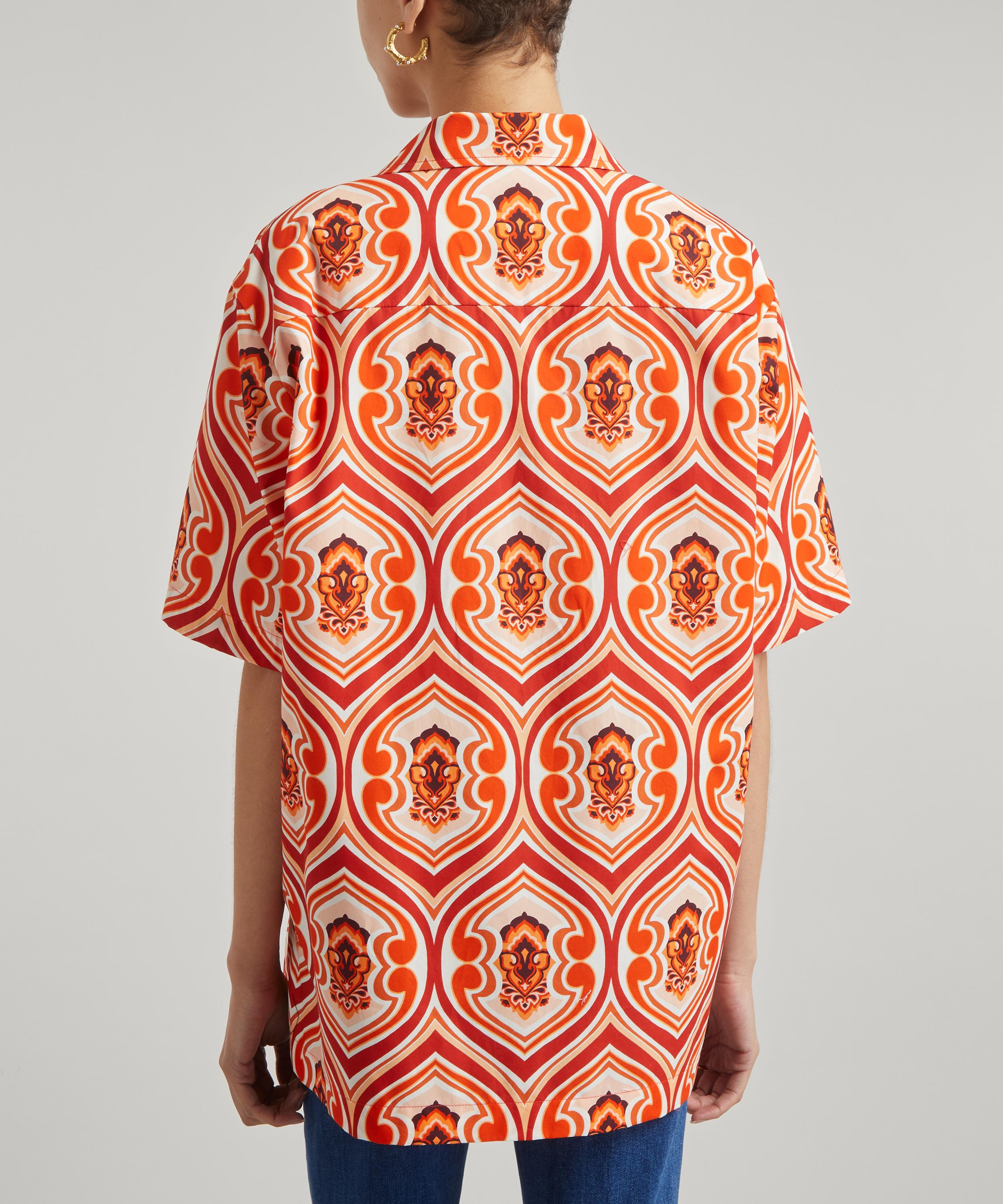 Tシャツ・カットソー ETRO FW25 Etro Roma Shirt (MRIB0001 99SA1I7 X0885) Etro Rocket Shirt | Liberty