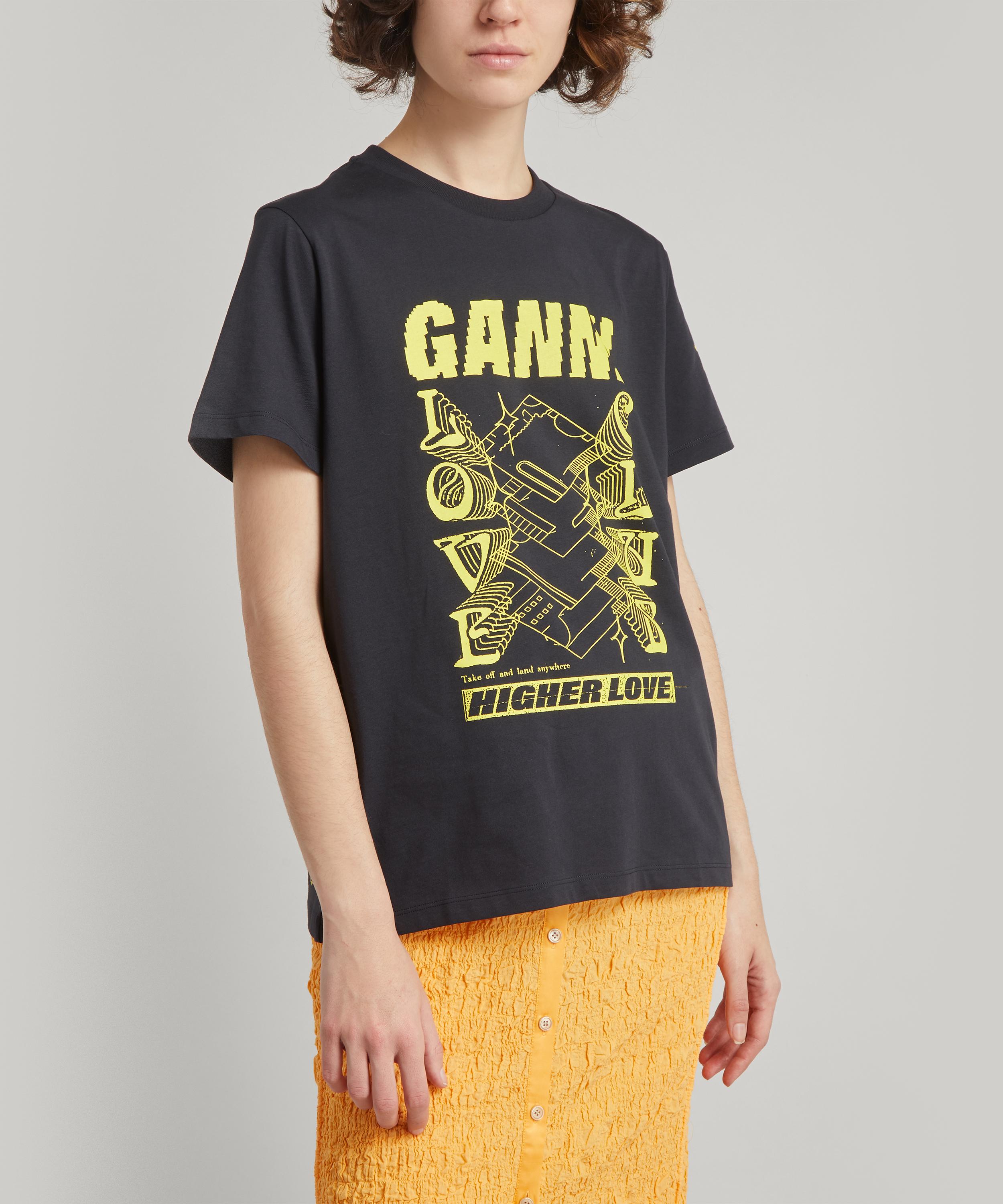 Ganni Higher Love T-Shirt | Liberty