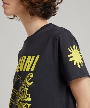 Ganni - Higher Love T-Shirt image number 4